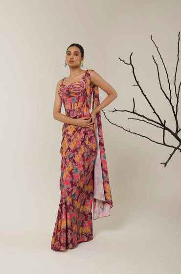 ROSARIA CORSET SAREE