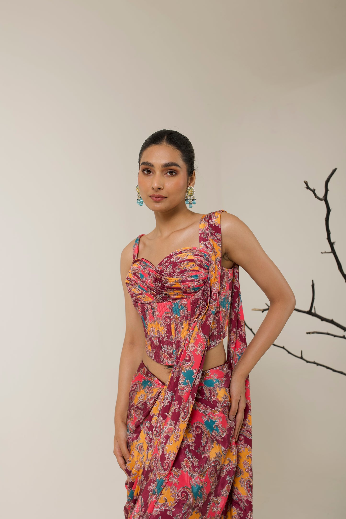 ROSARIA CORSET SAREE