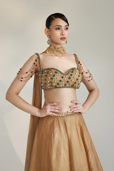 LUSTRE JEWEL LEHENGA SET