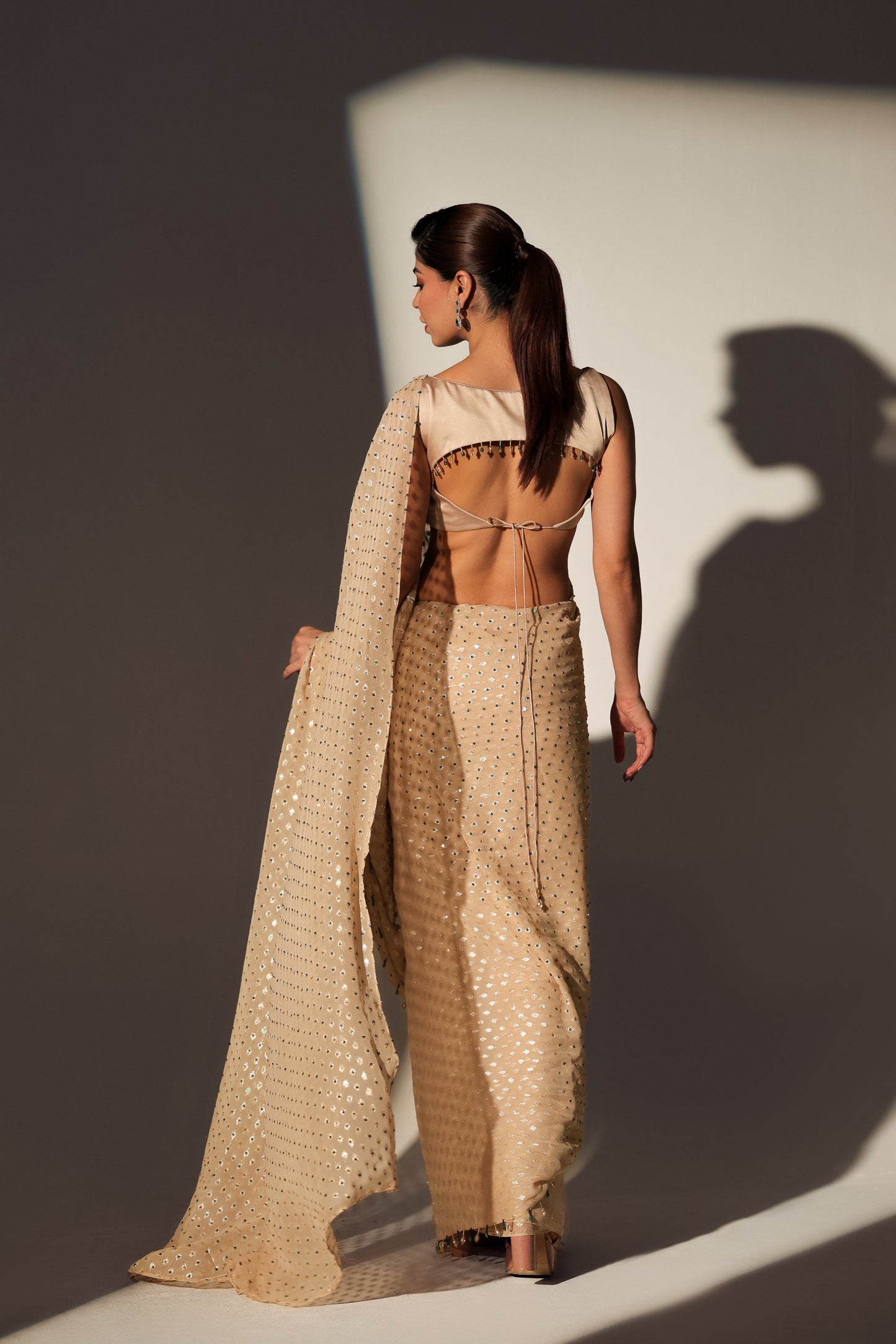 CHANDNI GEORGETTE SAREE