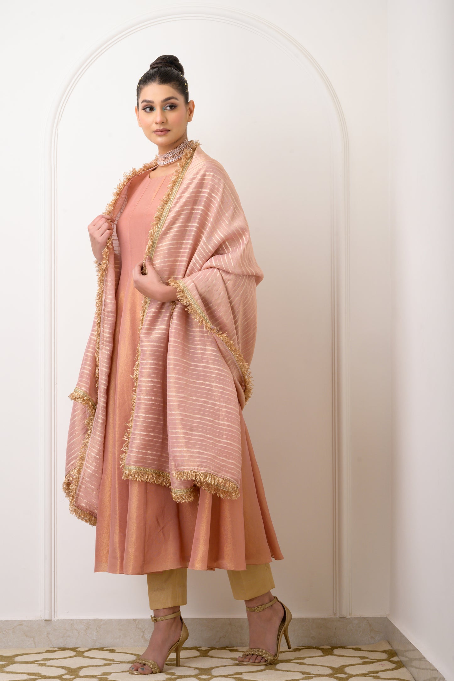 Tissue A-Line Suit