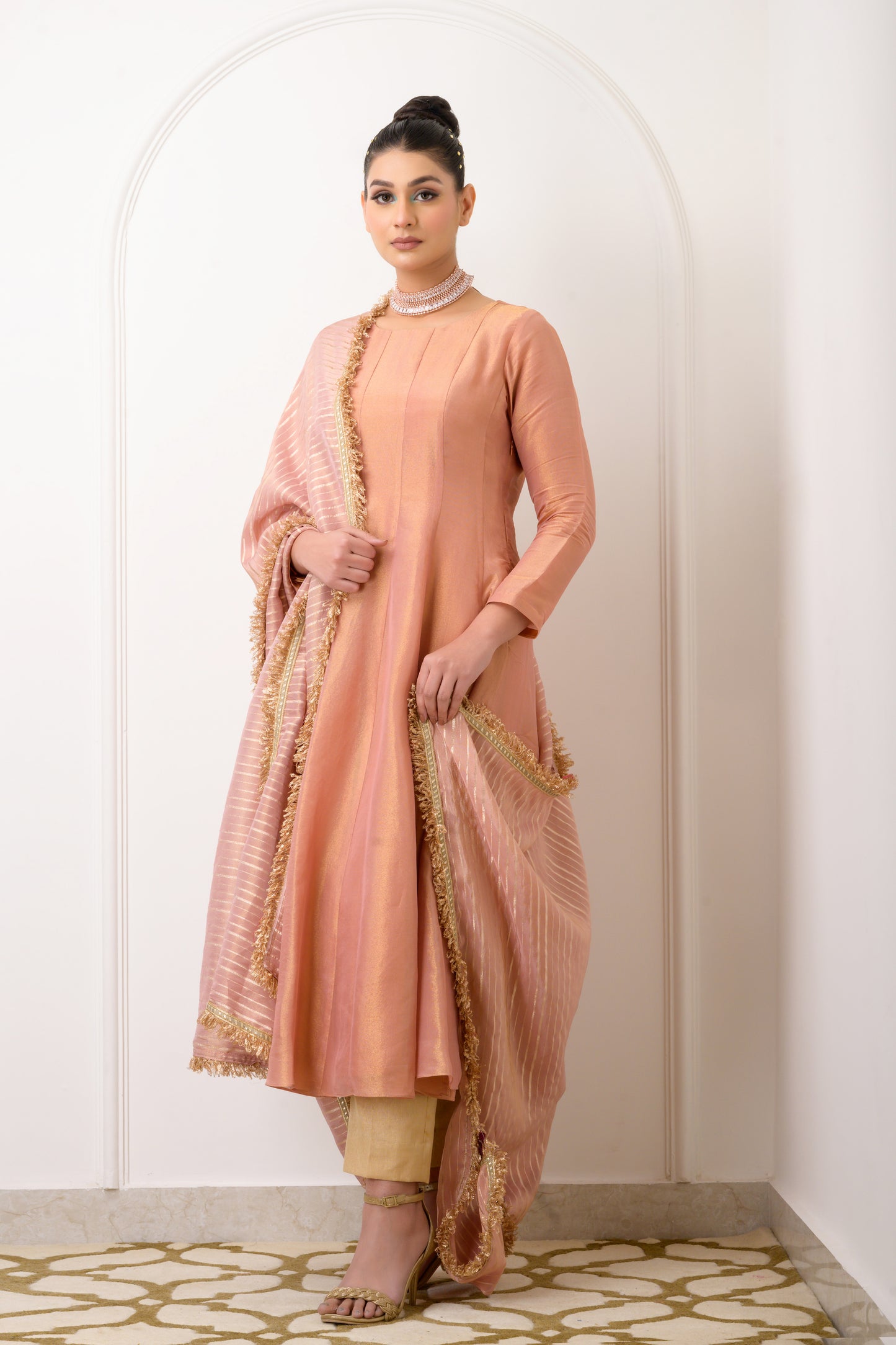 Tissue A-Line Suit