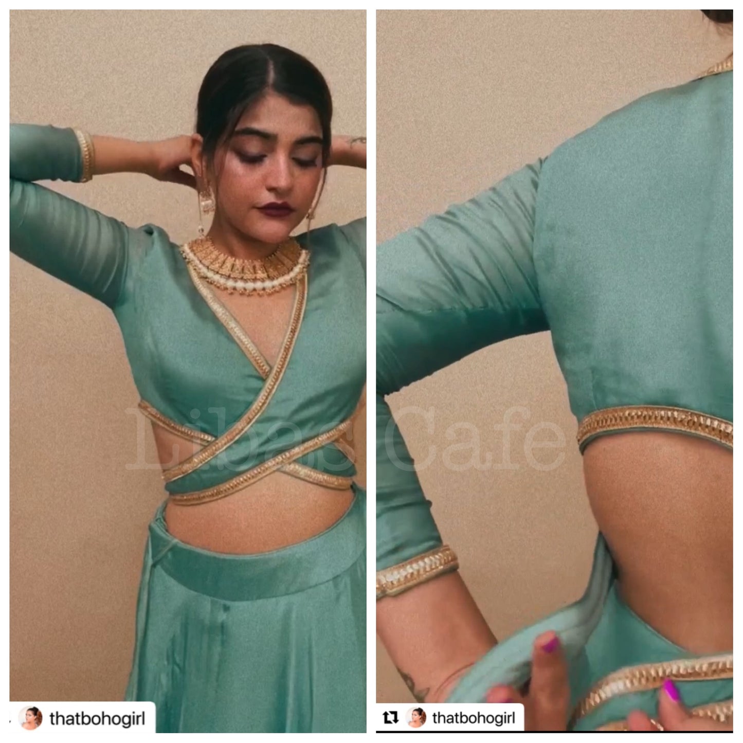 Kritika Khurana In Sage Green Lehenga