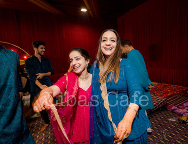 Client Sisters Duo In Lakhnavi Peplum Lehenga