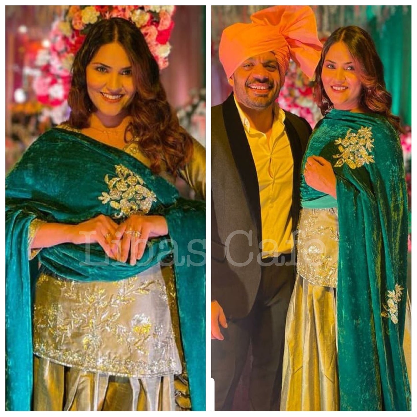 Ritu Rathee In Our Grey Lehenga