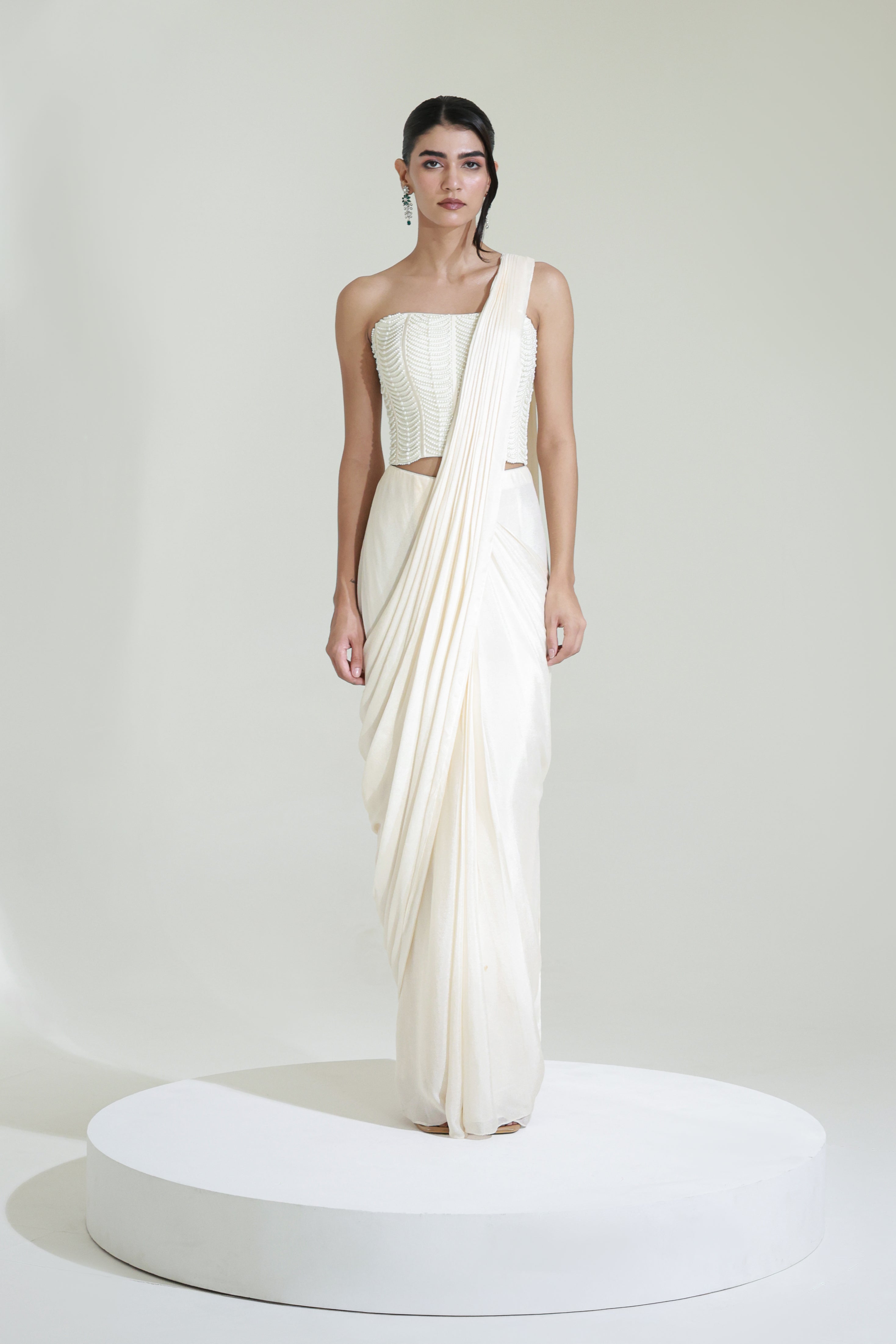 SHELL CORSET SAREE