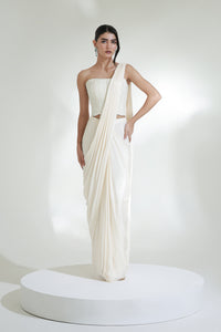 SHELL CORSET SAREE