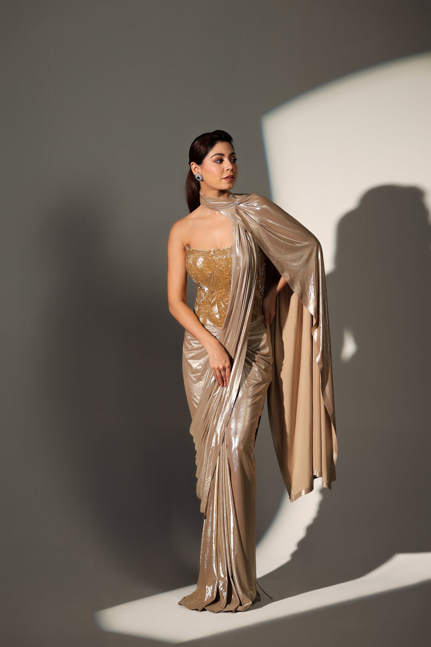 SYLVIE PRE DRAPED CORSET SAREE