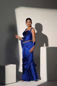 SANSA PRE DRAPED CORSET SAREE
