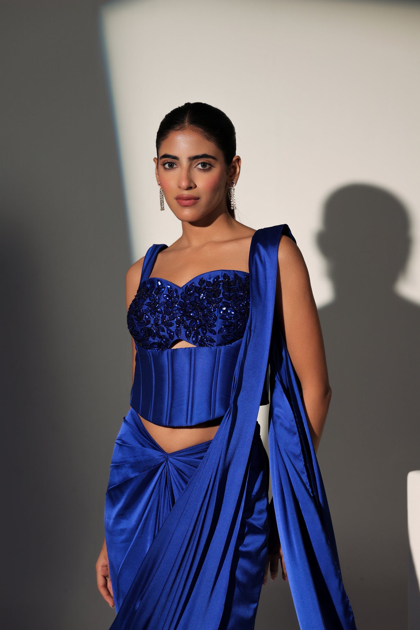 SANSA PRE DRAPED CORSET SAREE