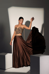 SHASHI CORSET SKIRT SET