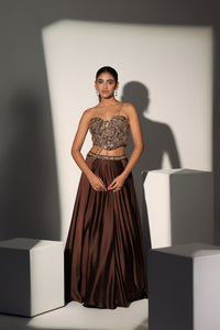 SHASHI CORSET SKIRT SET