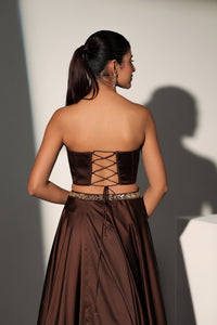 SHASHI CORSET SKIRT SET