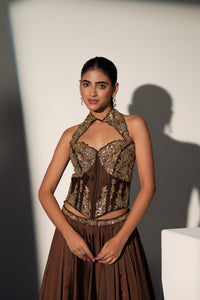 HERMIONE CORSET SKIRT SET