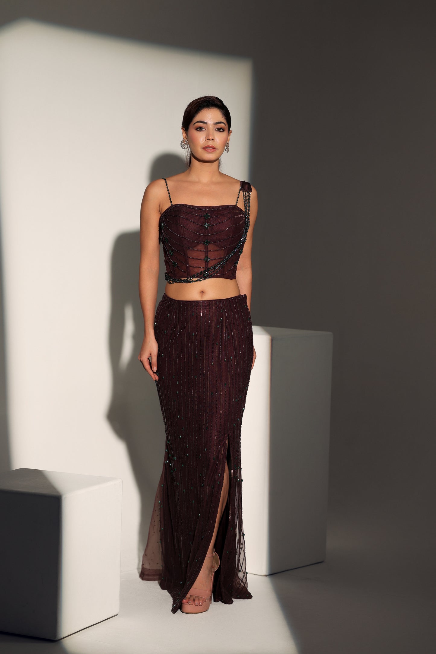 NATALIE CORSET SKIRT SET
