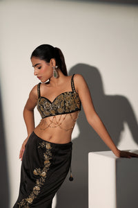 MONICA BLOUSE MERMAID SKIRT SET