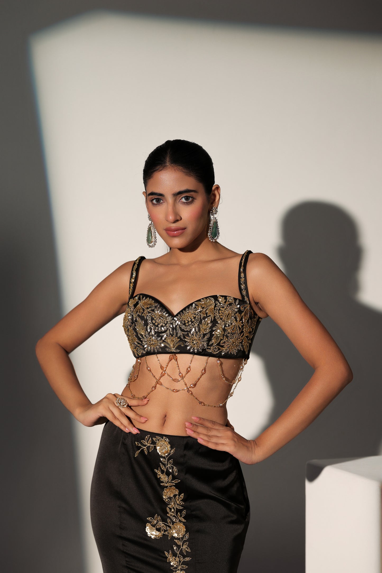 MONICA BLOUSE MERMAID SKIRT SET