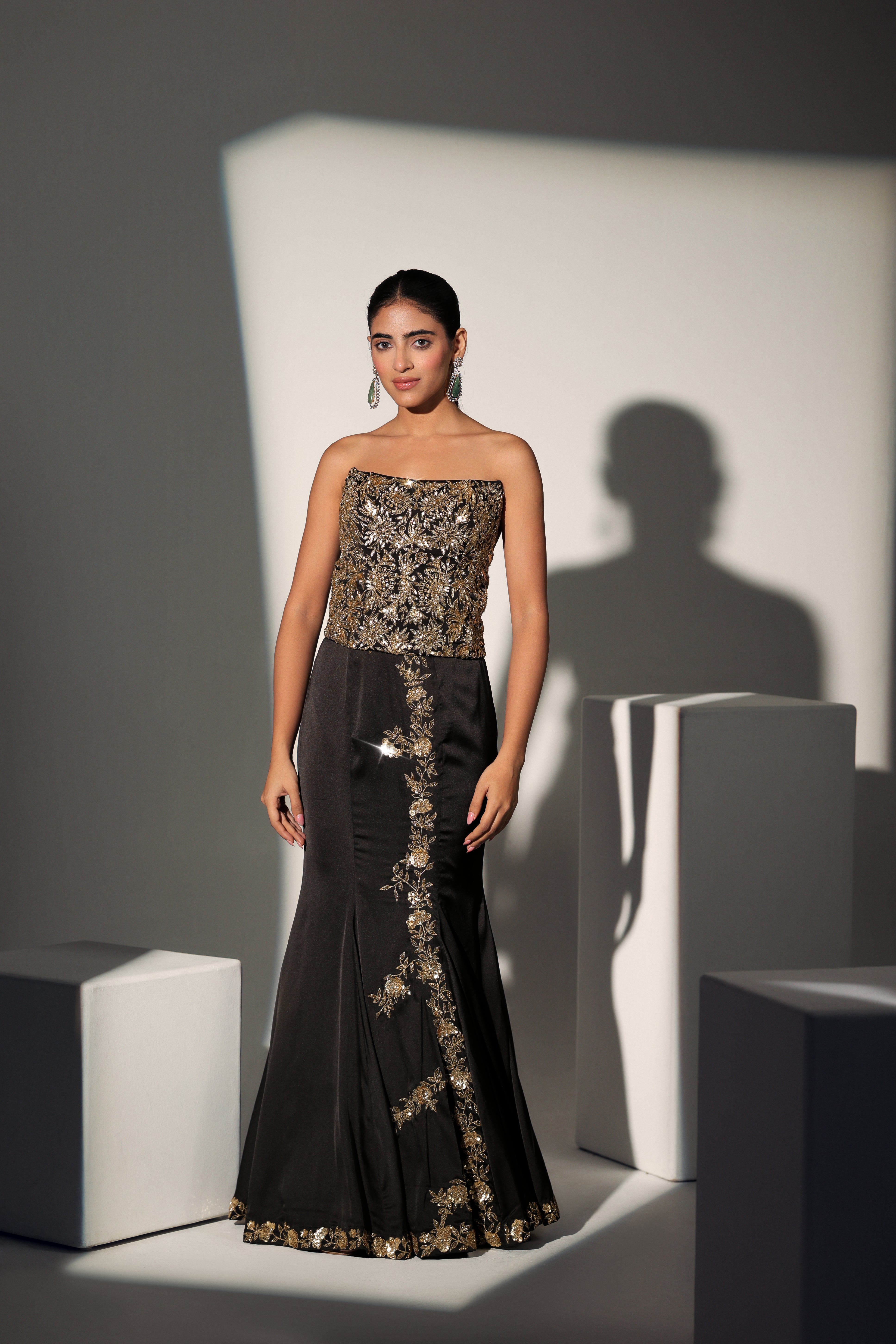 PHOEBE CORSET & MERMAID SKIRT SET