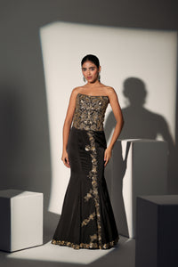 PHOEBE CORSET & MERMAID SKIRT SET