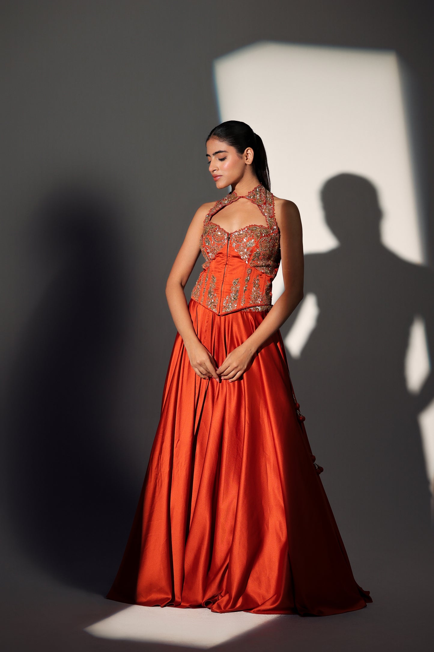 RACHEL CORSET LEHENGA SET