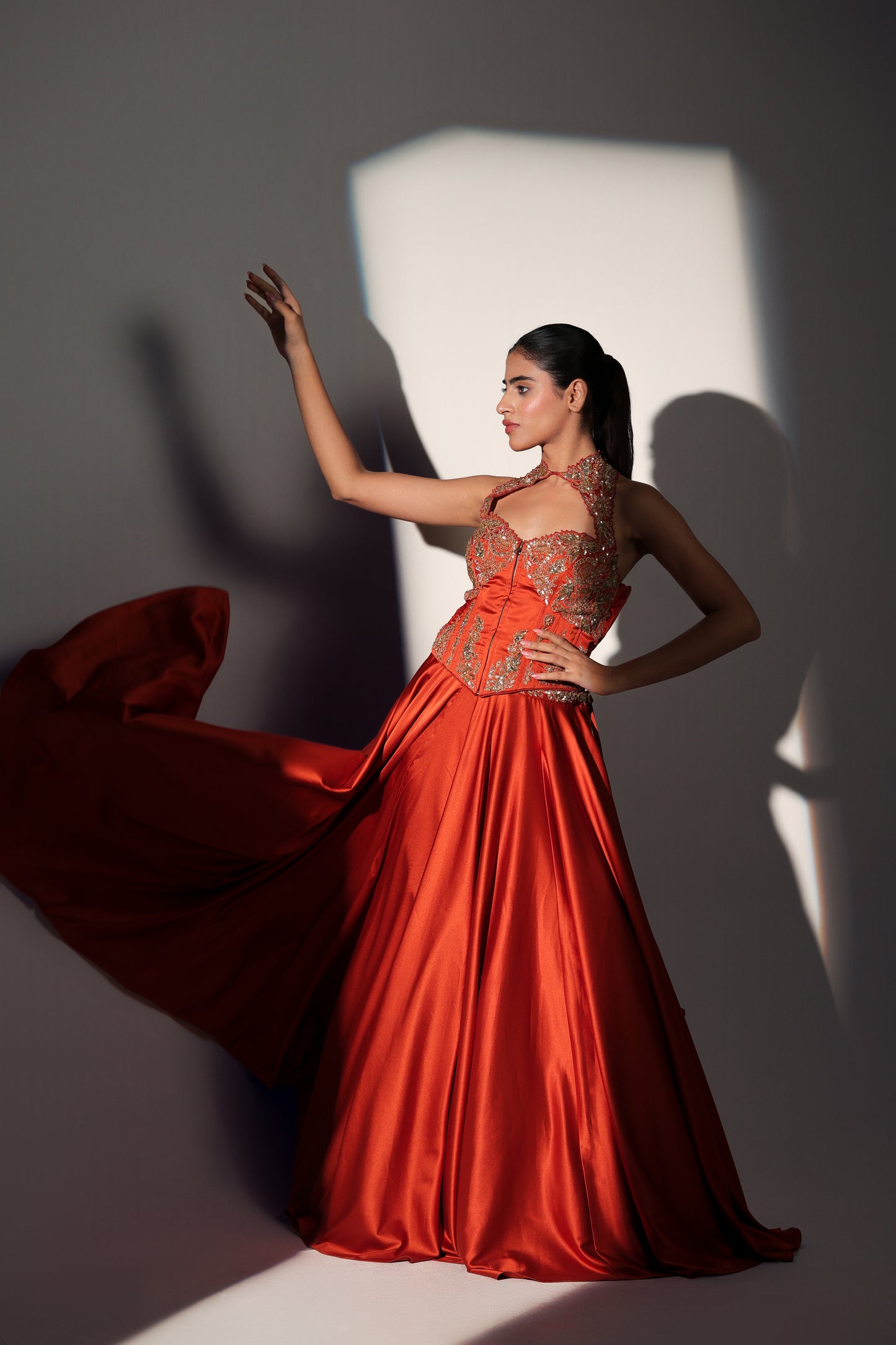 RACHEL CORSET LEHENGA SET