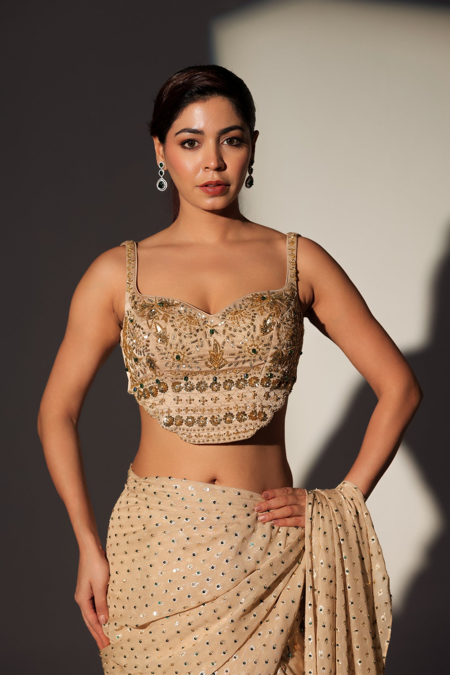 CHANDNI GEORGETTE SAREE