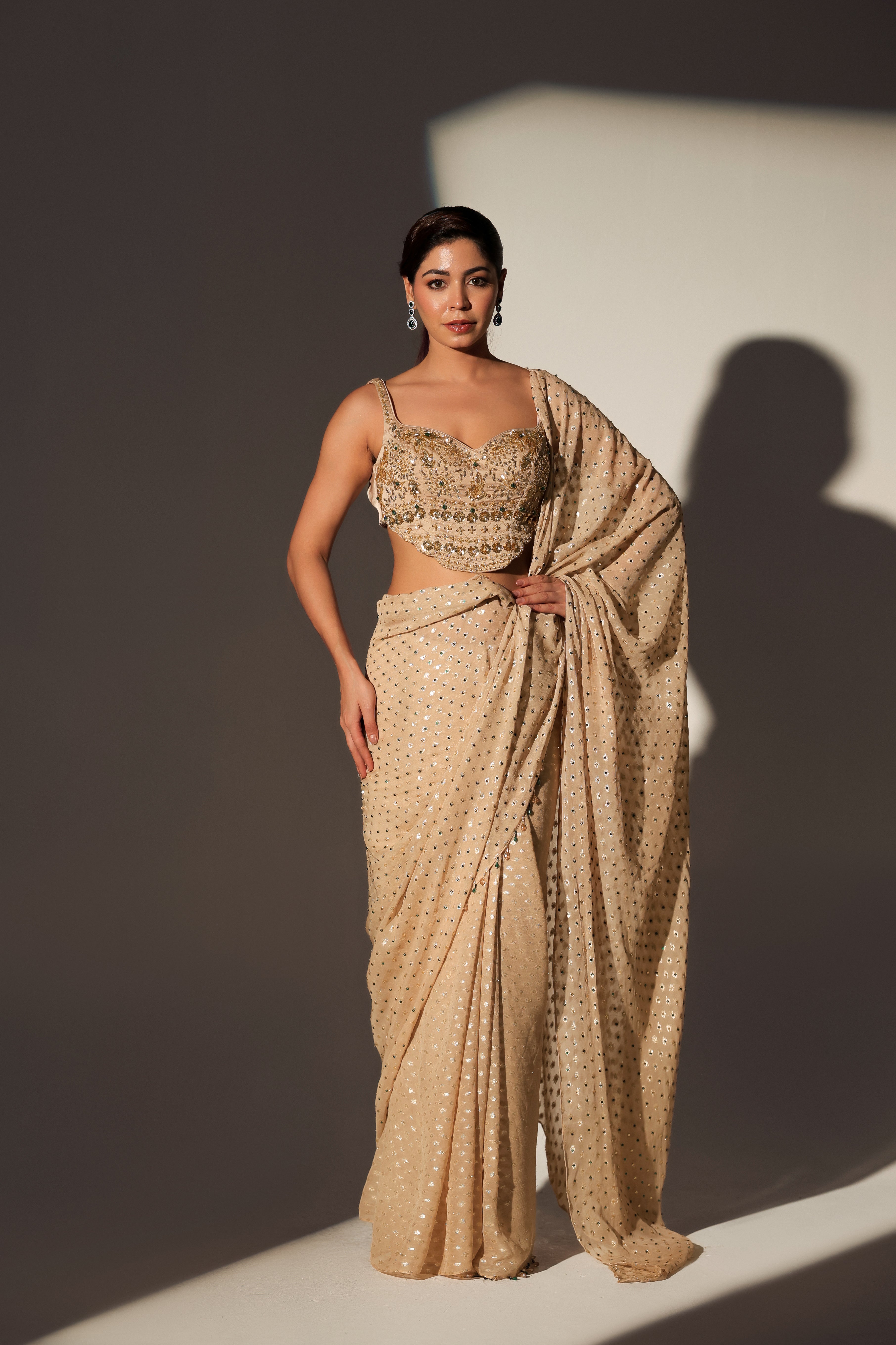 CHANDNI GEORGETTE SAREE