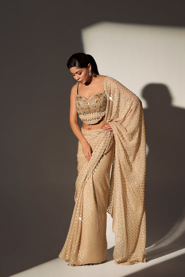 CHANDNI GEORGETTE SAREE