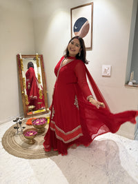 Diksha in Red Dress