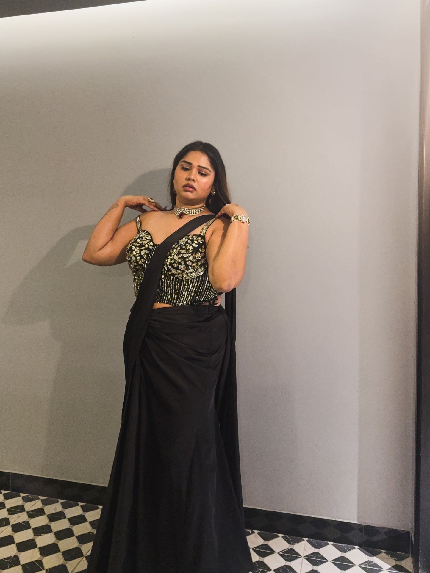 ECLIPSE 2.0 CORSET SAREE