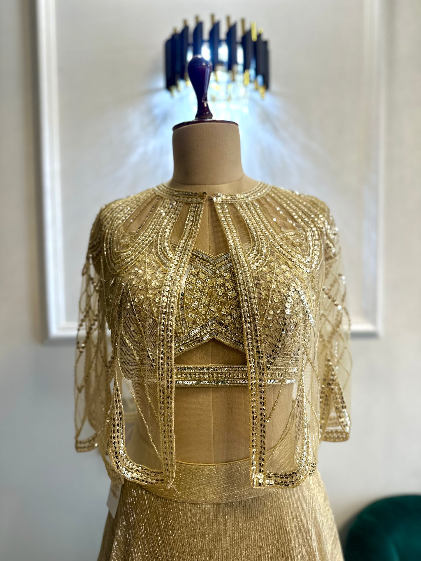 Golden Glow Lehenga