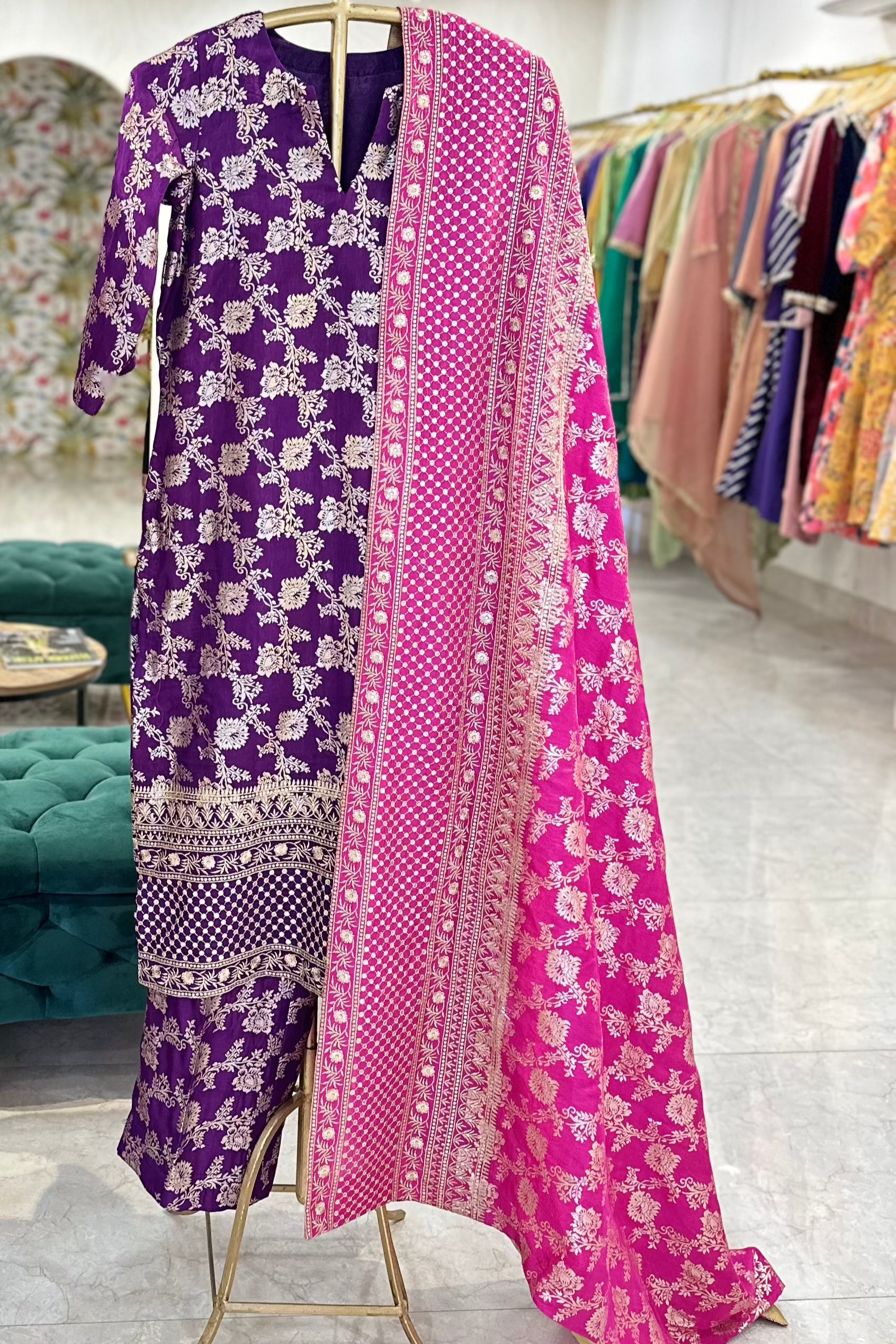 Niki Mehra Banarsi Suit