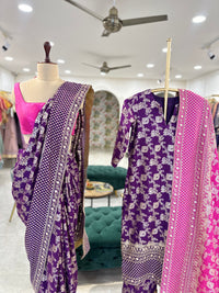 Niki Mehra Banarsi Suit