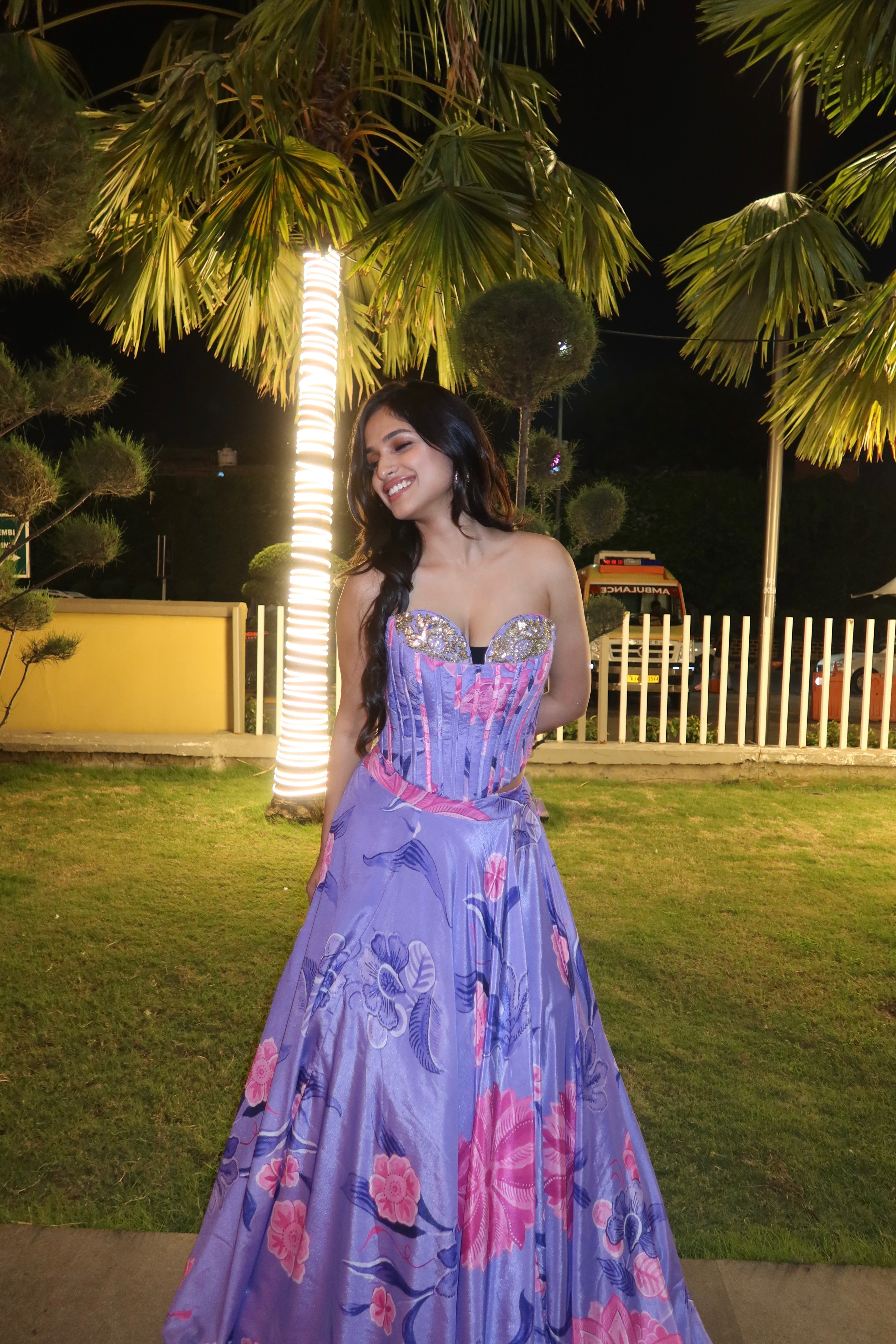 KASHISH IN LILAC CORSET LEHENGA