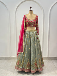 SAGE PINK LEHENGA