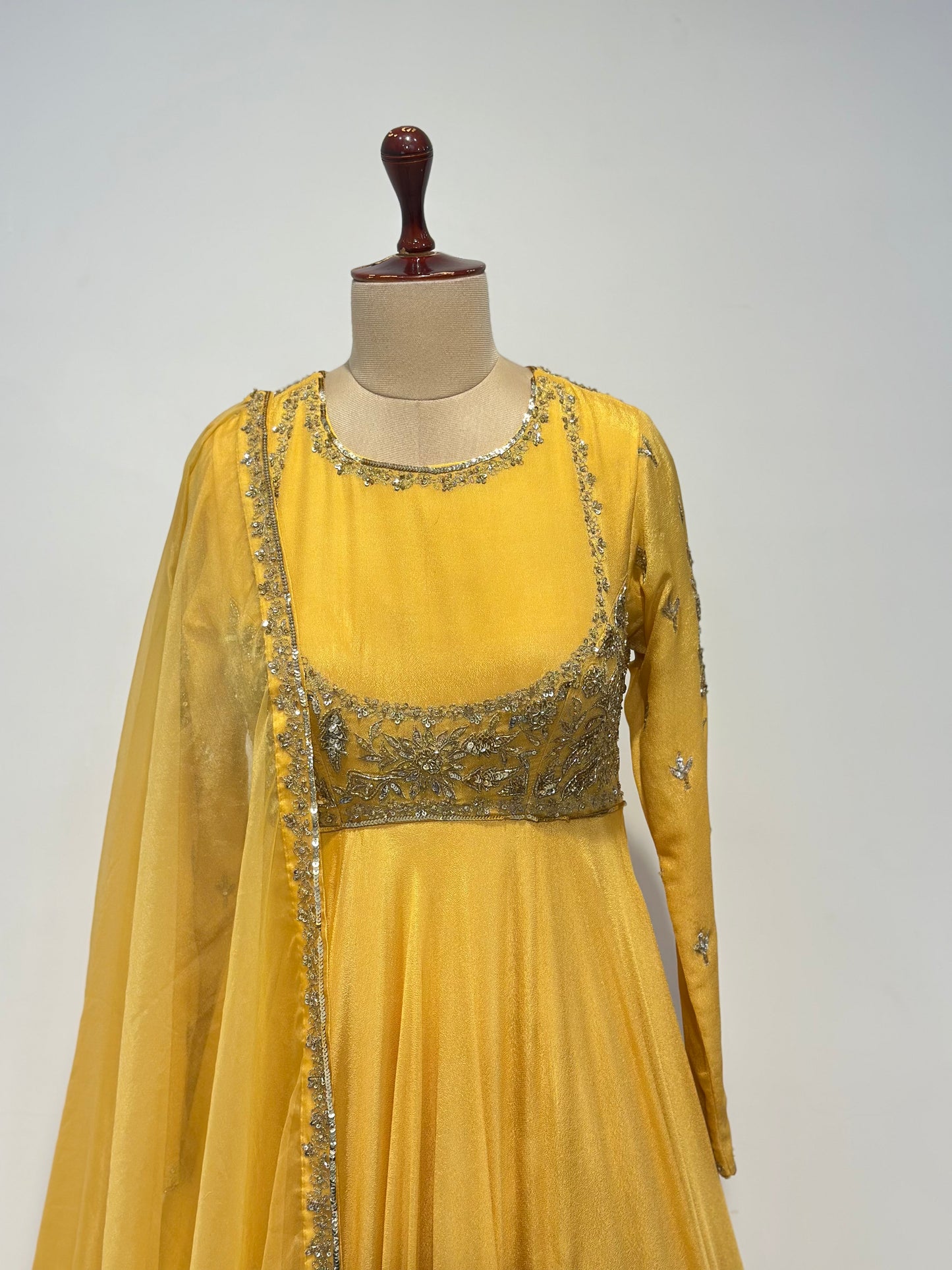 MUSTARD ANARKALI