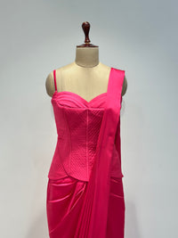 ROSE CORSET SAREE