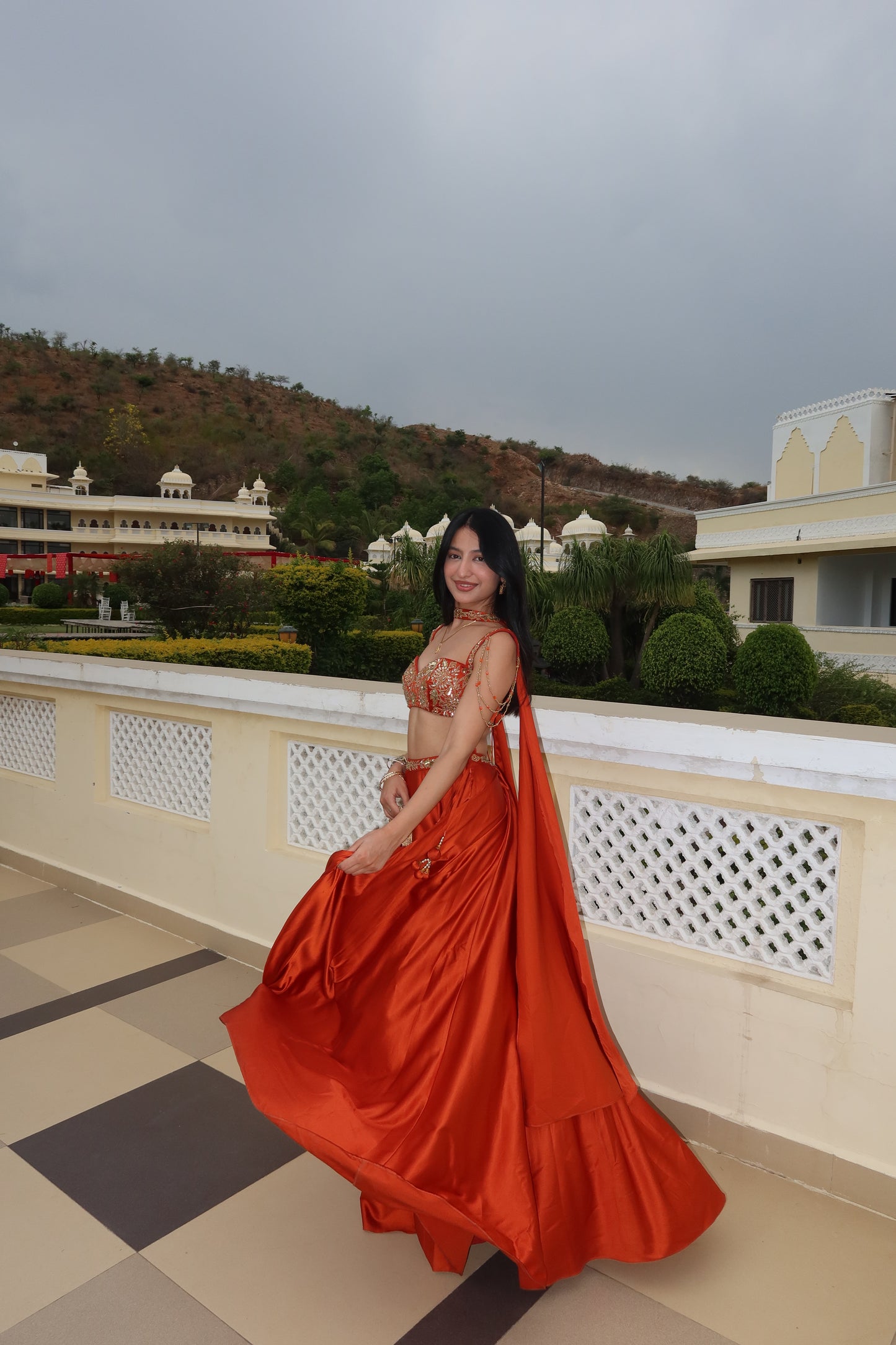 ARUSHI CHIB IN SCARLETT