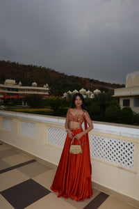 ARUSHI CHIB IN SCARLETT