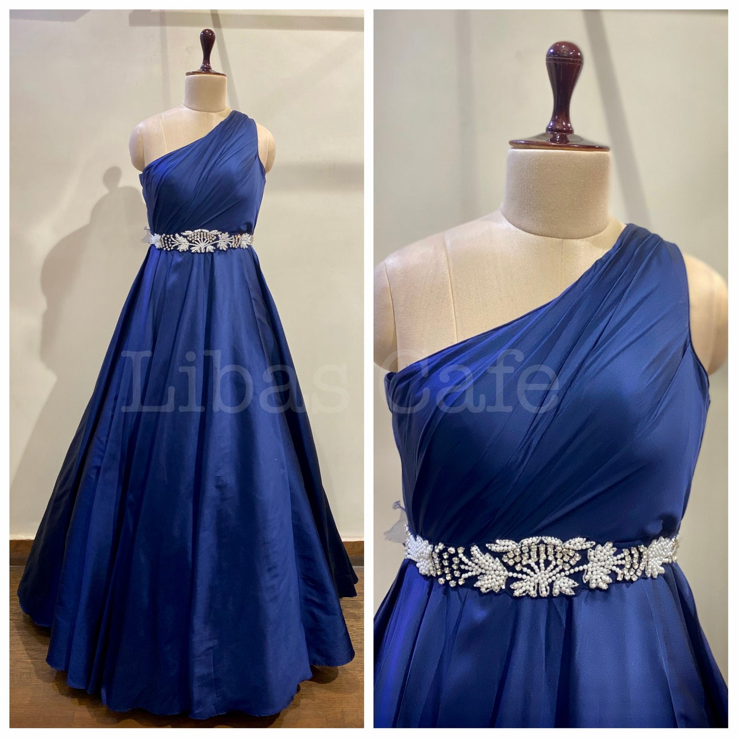 Blue Prom Gown