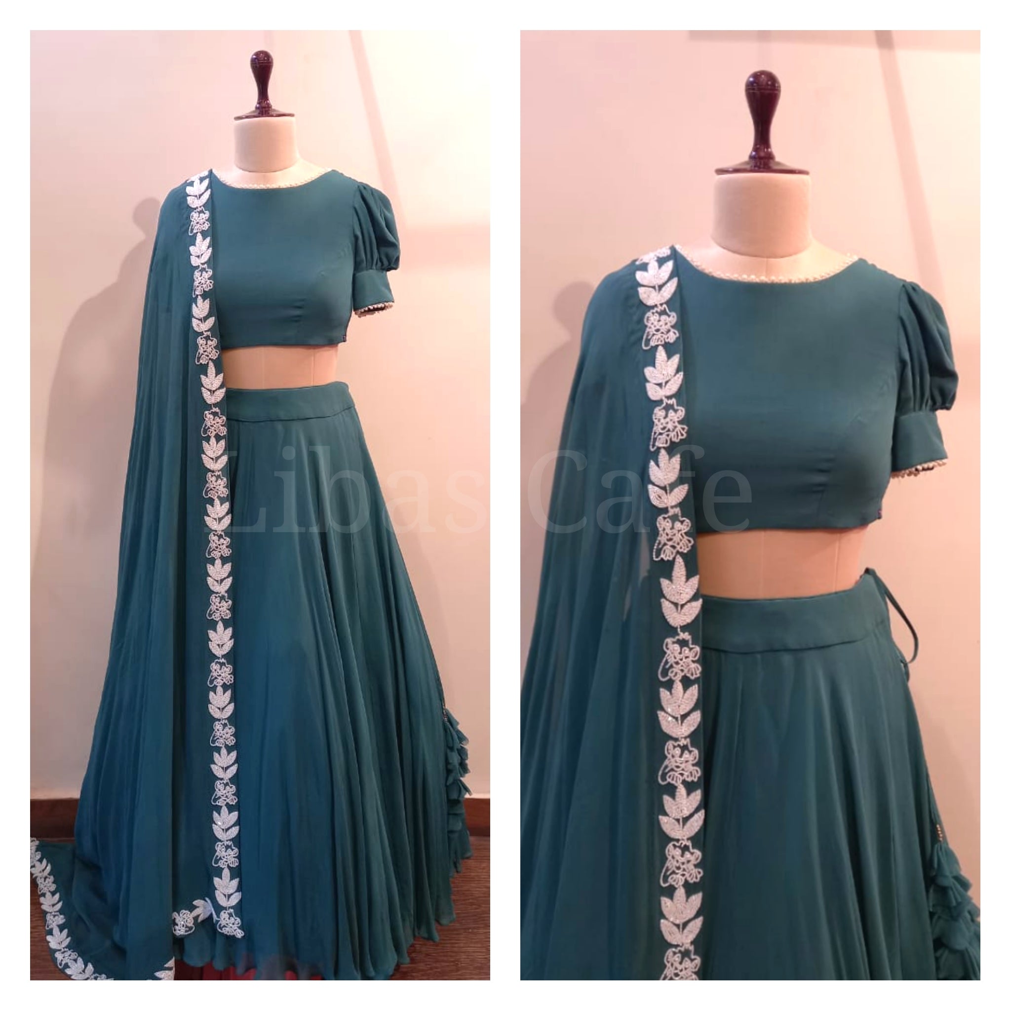 Simba Embroidered Dupatta Lehenga